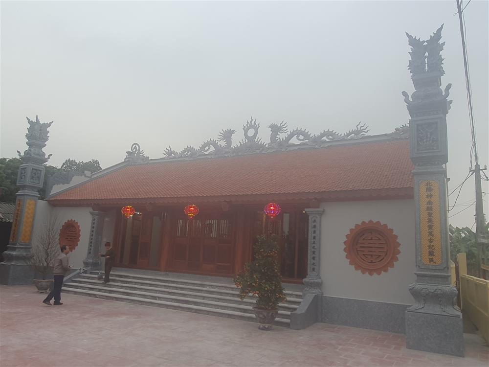 Bàn giao Tu bổ cấp thiết đình Lê Xá, xã Lê Ninh, thị xã Kinh Môn, tỉnh Hải Dương